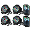 RGB 18 36 Led 7 Modes Sound Activated Dmx Control LED Stage DJ Par Lights With Remote Control For Club Ktv Disco Party Lighting