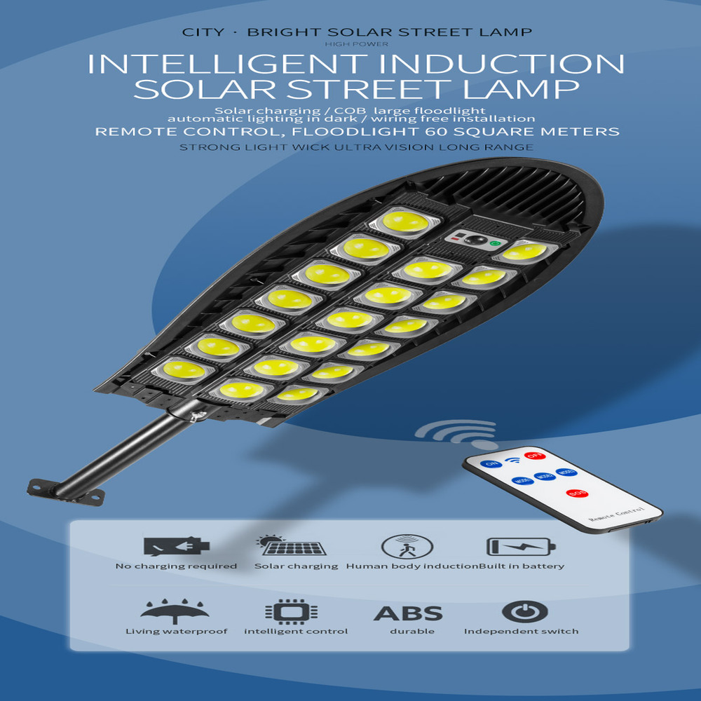 High Power Ip66 Waterproof Outdoor Streetlight 800w All In One Integrated Led Solar Street Light