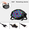 RGB 18 36 Led 7 Modes Sound Activated Dmx Control LED Stage DJ Par Lights With Remote Control For Club Ktv Disco Party Lighting