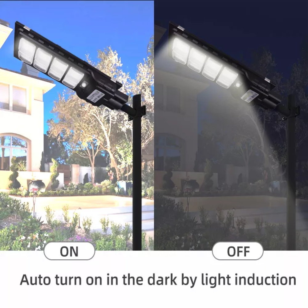 Outdoor All in One Solar Street Lamp 800w 1000w Led Commercial Solar Street Light