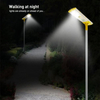 Die-cast Aluminum All in One Integrated Outdoor Motion Sensor Control Solar Street Light for Government Project